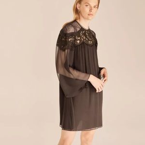 NWT REBECCA TAYLOR SILK LACE DRESS